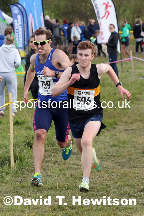 Senior mens 2021 North Eastern Harrier League, Druridge Bay. Photo: David T. Hewitson/Sports for All Pics